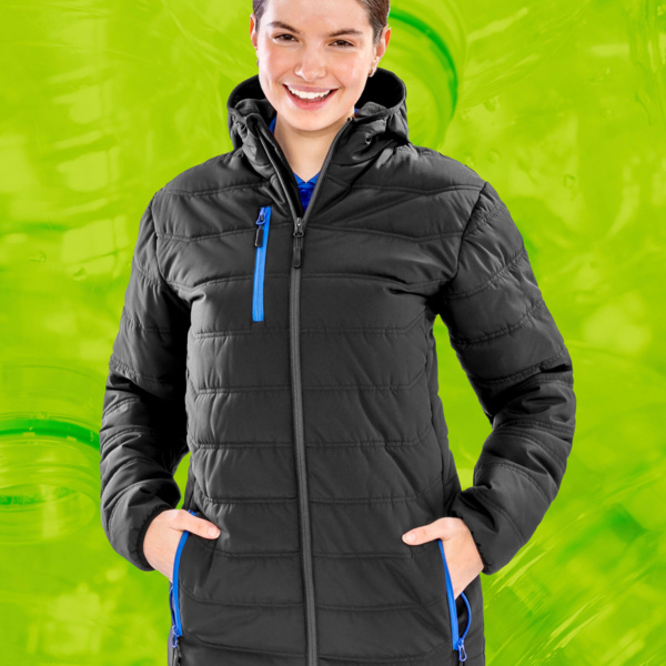 Black Compass Padded Winter Jacket Thumbnail