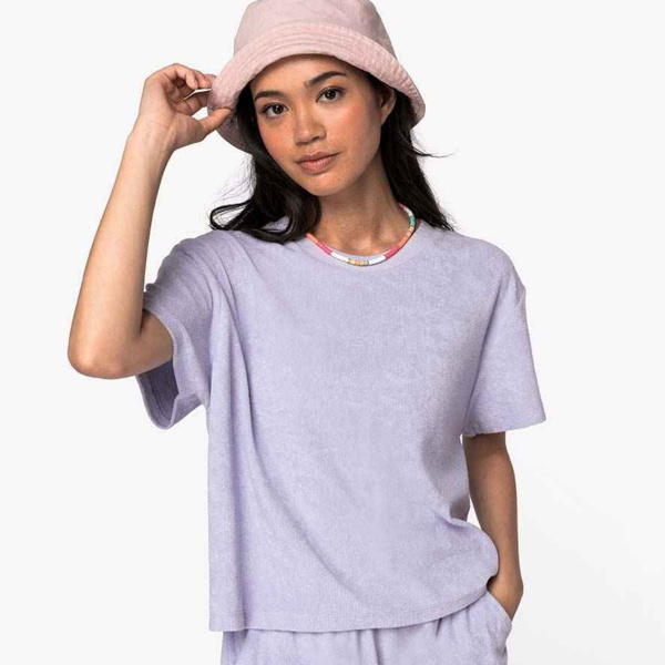 Native Spirit Ladies Terry Towel T-Shirt Thumbnail