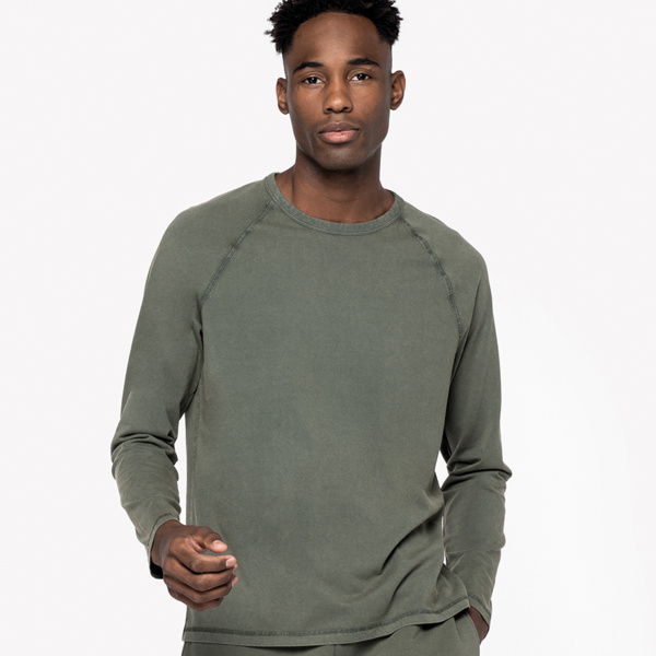 Native Spirit Raglan Long Sleeve Washed T-Shirt Thumbnail