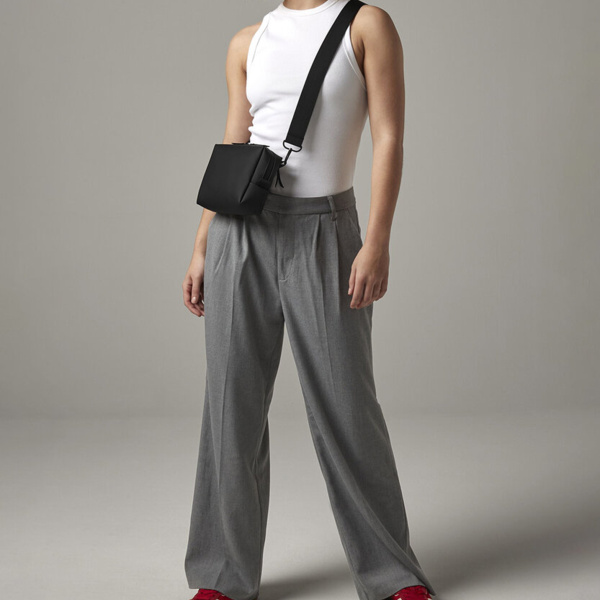 Matte PU cross-body bag Thumbnail