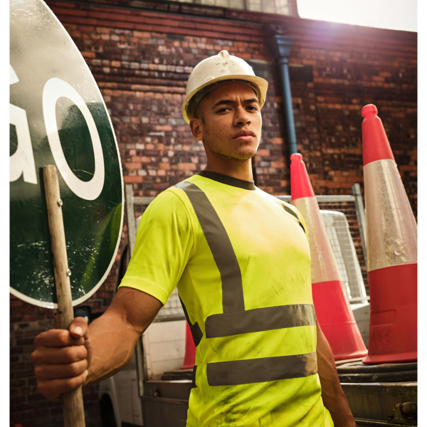 Hi-Vis Pro Contract T-Shirt (Class 2) Thumbnail