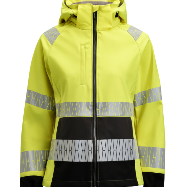 Women's Softshell Jacket Hi-Vis Thumbnail