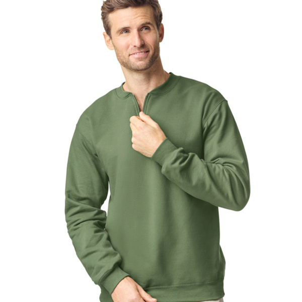 Gildan SoftStyle® Midweight Fleece 1/4 Zip Sweatshirt Thumbnail