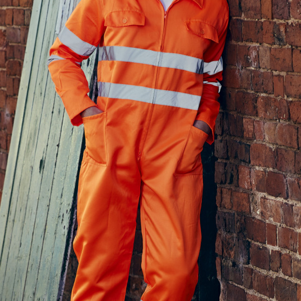 Hi-Vis Polycotton Coverall Thumbnail