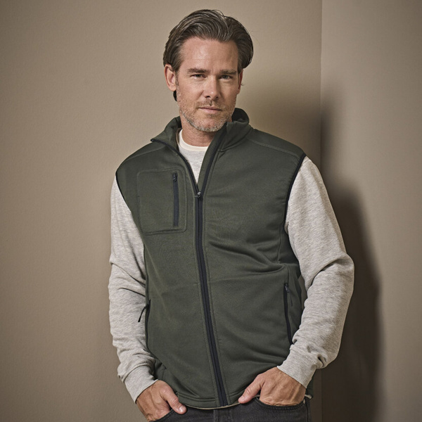 Stretch fleece bodywarmer (9104) Thumbnail