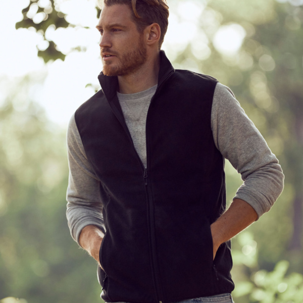 Basic Polar Fleece Vest Thumbnail
