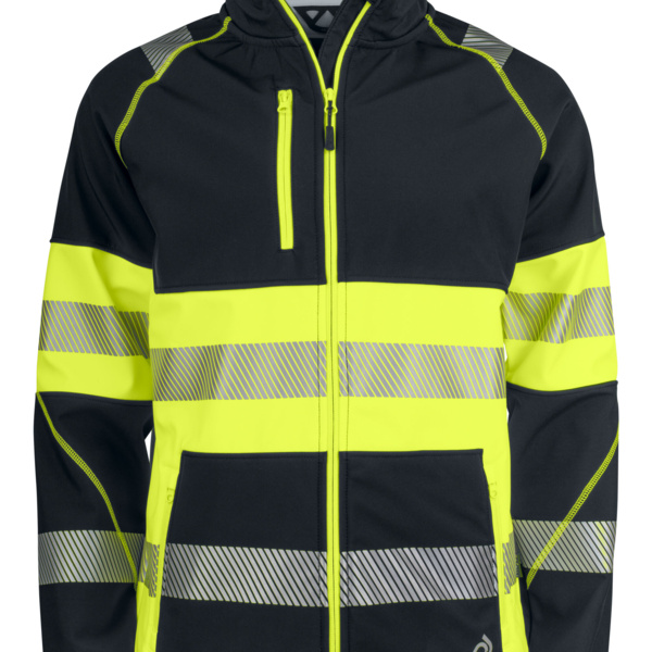 6443 Softshell Jacket EN ISO 20471 Class 1 Thumbnail