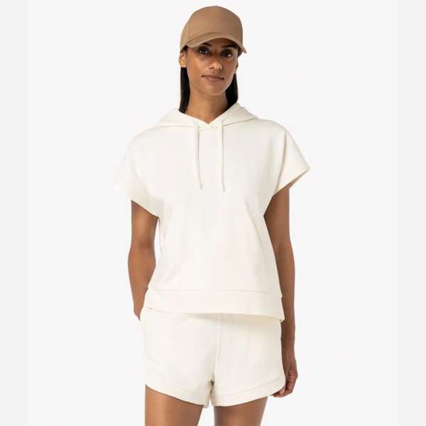 Native Spirit Ladies French Terry Sleeveless Hooded Sweatshirt Thumbnail
