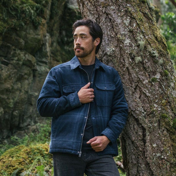 Mens Highland Sherpa Plaid Jkt Thumbnail