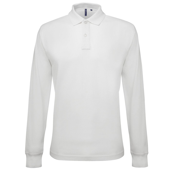 Men's classic fit long sleeved polo Thumbnail