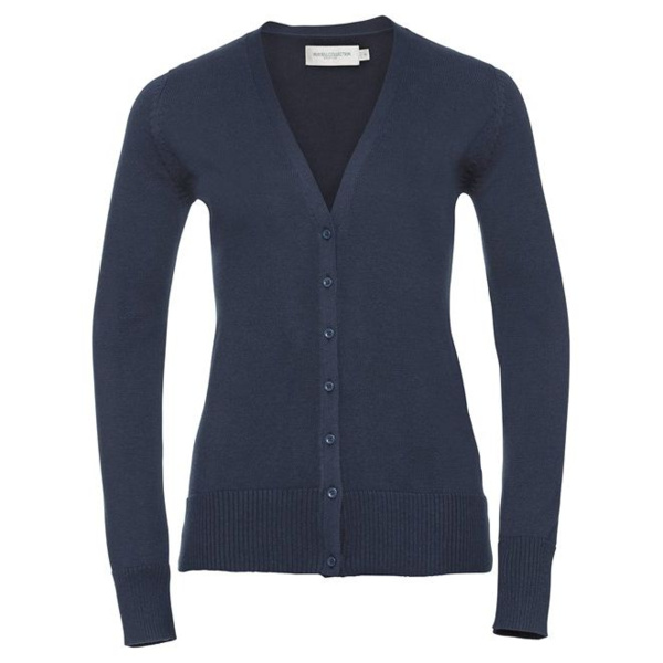 Women's v-neck knitted cardigan Thumbnail