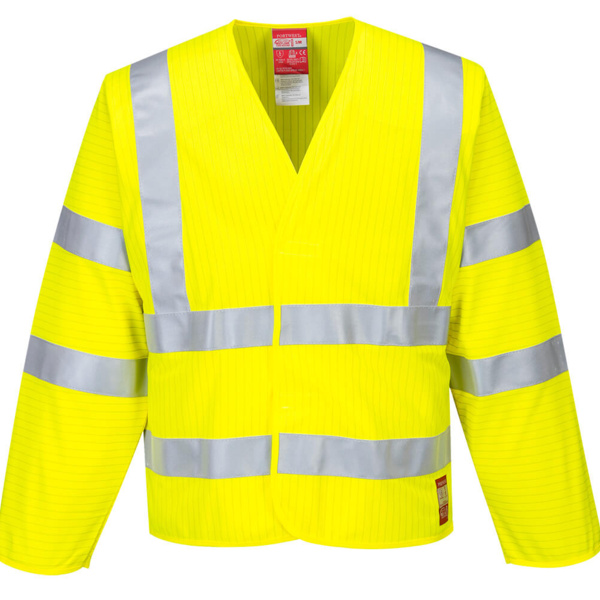 Bizflame Hi Viz Long Sleeve Vest Thumbnail