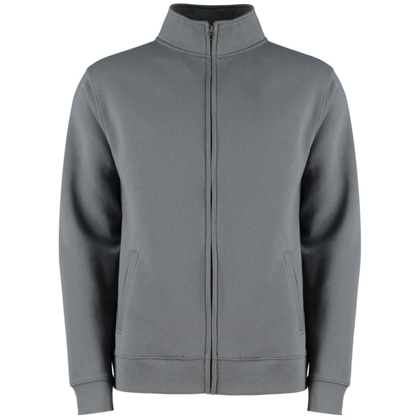 Regular fit zipped sweatshirt Thumbnail