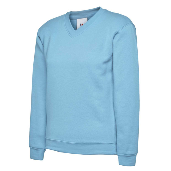 Childrens V Neck Sweatshirt Thumbnail