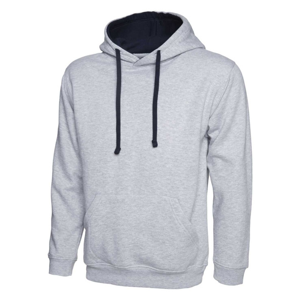 Contrast Hooded Sweatshirt Thumbnail