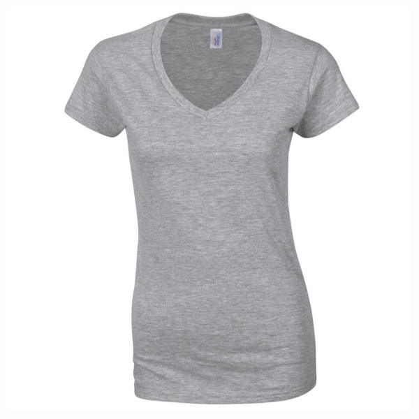Softstyle™ women's v-neck t-shirt Thumbnail