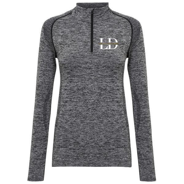 LD - Women's TriDri® seamless '3D fit' multi-sport performance zip top Thumbnail