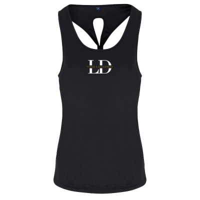 LD - Women's TriDri® yoga knot vest Thumbnail