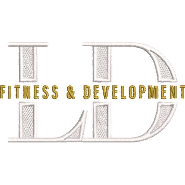 LD Emb Left Chest White Thumbnail